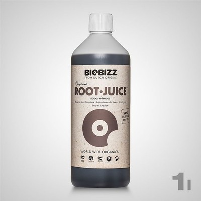 BioBizz Root-Juice 1L - Wurzelbooster organisch, Algen & Huminsäure für Grower