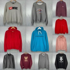 Mens Hoodies Sweatshirts Wholesale Reseller Job Lot x11 Diesel Billabong Reebok