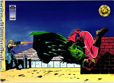 Deathmate Valiant Comics #67 Evasive Maneuvers Single Trading Card