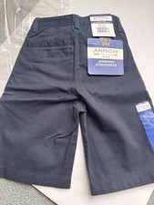 Boys Shorts School Uniform Navy Size 7 Arrow