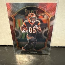 2021 Panini Select #60 Tee Higgins ROOKIE RC Cincinnati Bengals Football Card. rookie card picture