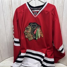 RARE Chicago Blackhawks Jersey Sz 50 Reebok Kris Versteeg Signed