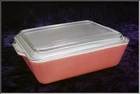 Vintage PYREX Flamingo Pink 503 Refrigerator Dish With Lid 1.5 Quart