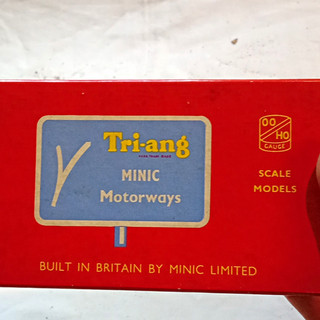 Tri ang Minic Motorways M.1544 Coach Slot Car Vehicle Green with Box