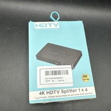 HDTV 4K HDMI Splitter 1x4 Port 1 In 4 Out 1080P 3D HDTV Hub Box
