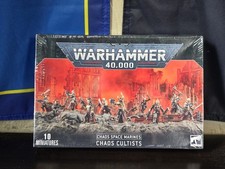 Games Workshop Chaos Space Marines Chaos Cultists 10 Miniatures Warhammer 40K