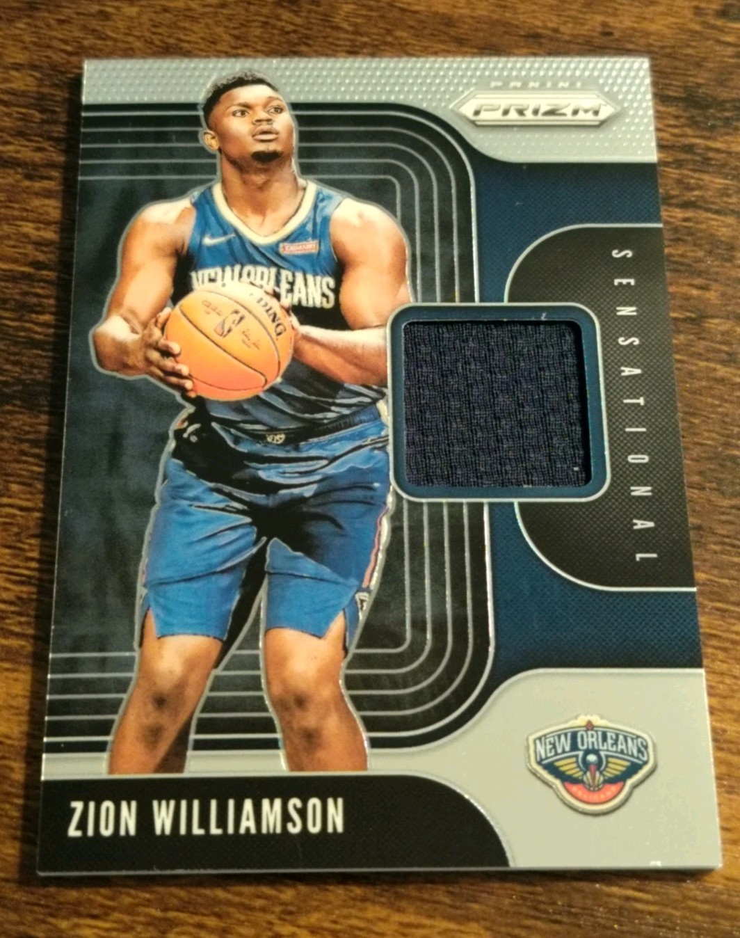 2019-20 Panini Prizm #SS-ZWL Zion Williamson Sensational Swatches