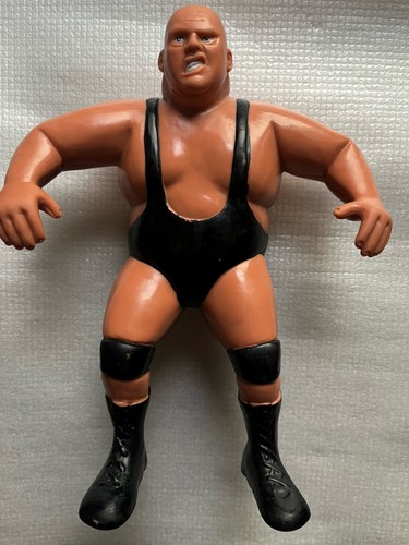 1985 LJN WWF King Kong Bundy 8 Wrestling Superstar...