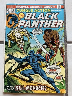 Jungle Action #6 Marvel Comics 1973 Black Panther 1st Killmonger KEY