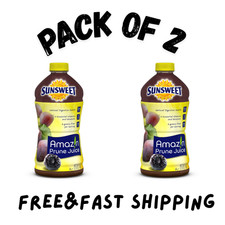 PR Sunsweet AmazIn 100 Juice, Prune, 64 fl oz, 2 pack