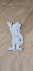 Marx 1961 Flintstones Play Set Police Officer, White Colored Figure