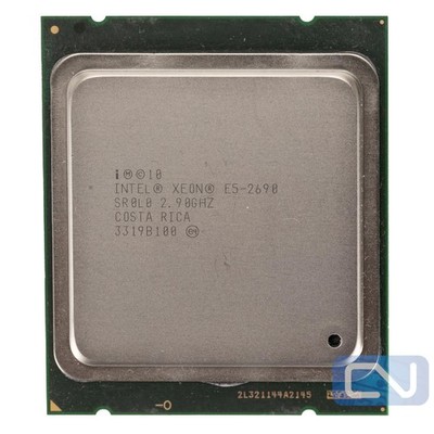 Intel Xeon E5-2690 2.9GHz 8-Core 20MB SR0L0 LGA2011 B Grade CPU Processor 