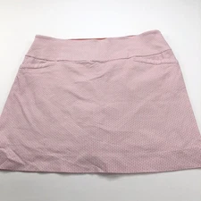 S.C. & Co. DEFECT XL (Fits 36W) Rayon Nylon Golf Tennis Skirt Skort Shorts Red