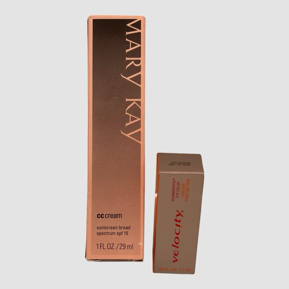 Mary Kay CC Cream Sunscreen SPF 15 Deep 1oz and Shimmeriffic Eye Color 0.23oz - Image 4 of 4