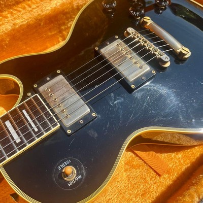 Made In Japan Burny Rlc-60 Les Paul Custom 1980 No.MG828 | eBay