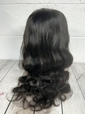 Body Wave Lace Front Wigs Human Hair Pre Plucked Black 13x6 Hd Transparent