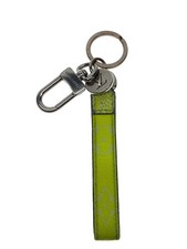 Louis VUITTON Keychain YLW Total Pattern Women Used
