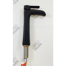 Vigo VG03024MB Niko 1.2 GPM Single Hole Vessel Bathroom Faucet -Matte Black READ