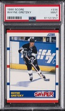 1990 SCORE #336 WAYNE GRETZKY PSA 9