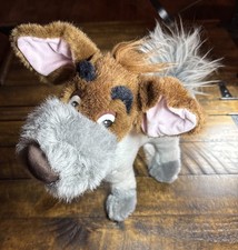 Vintage Disney Oliver  Company 13" Plush Dodger Dog Stuffed Animal 1988