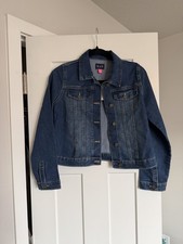 NEW The Children s Place Denim Jean Jacket Medium Wash Girls XL 14