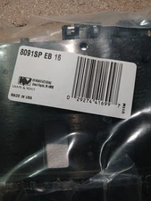 Qty 2 Knape & Vogt 4x4 Pocket Door Slide Hardware w/o Hinge Plate 8091SP EB 16