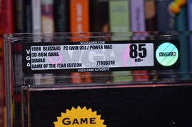 Diablo PC Big Box 1998 Blizzard Sealed Graded VGA 85 NM+