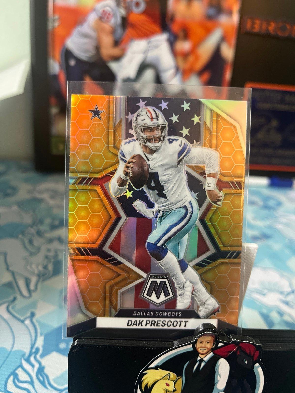 Dak Prescott National Pride Honeycomb Mosaic 2022 Dallas Cowboys