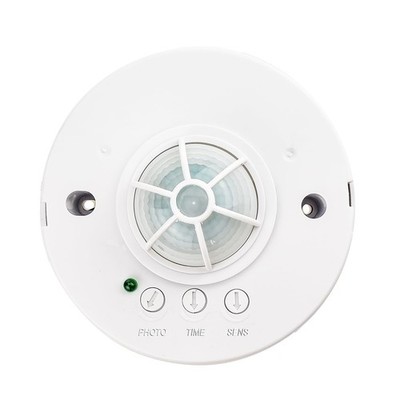Ceiling Motion Sensor Occupancy PIR Switch 360 Degree 40ft Range 110240V White