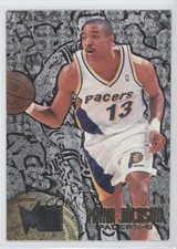1995-96 Fleer Metal Silver Spotlight Mark Jackson #43 0s5