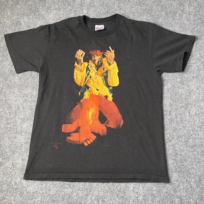 Vtg 1991 Jimi Hendrix Single Stitch T-shirt 1990s Concert Vtg 1991 Jimi Hendrix Single Stitch T-shirt 1990s Concert