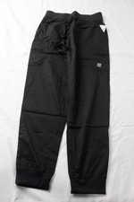 Butter-Soft Women's Stretch 5-Pocket Cargo Scrub Pants JL3 Black Small NWT