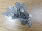 126 Buffalo Nickels From 20's/30's Circulated Partial/No Dates, $6.30 Face Value