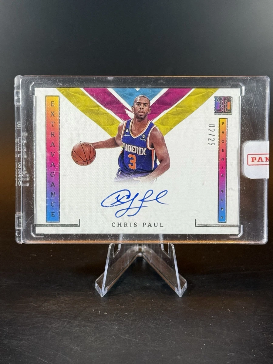 Panini Chris Paul Basketball Autographed Sports Trading Cards