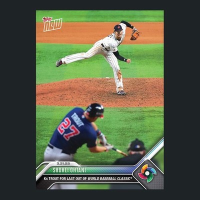 Shohei Ohtani - 2023 MLB Topps Now Card WBC-71 - Print Run: 42,273