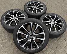 4 ORIGINAL 18" ALUFELGEN MERCEDES E-KLASSE W213 A2134011600 8x18 ET43 FREIHAUS 4 ORIGINAL 18" ALUFELGEN MERCEDES E-KLASSE W213 A2134011600 8x18 ET43 FREIHAUS