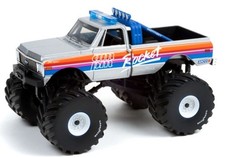 GREENLIGHT, CHEVROLET K-10 1972 Monster Truck ROCKET, échelle 1/43, GREEN88043