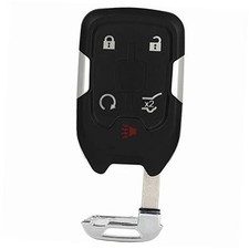 Keyless Entry Remote Key Fob SHELL CASE Replacement for 5 Buttons Uncut Car