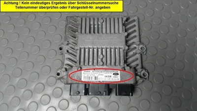 Steuergerät Dieseleinspritzung Ford JH1/JD3 Fiesta 1.4 Tdci Durashift-est