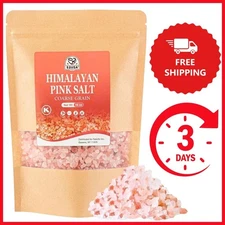 52USA Himalayan Salt Coarse 1 Lb (453G), Pink Himalayan Salt, Sea Salt for Grind