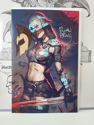 Born Of Blood #1 2x Signed & Remarked By Ryan Brown & Dolan Cover NYCC Exclusive