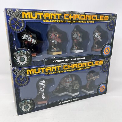 FFG Mutant Chronicles Order of the Bear & Vulkan's Fist Unit Bundle