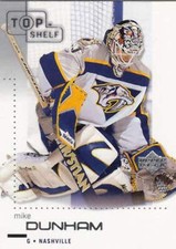 #48 Mike Dunham - Nashville Predators - 2002-03 Upper Deck Top Shelf Hockey