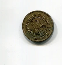 1982 Chuck E Cheese Pizza Time 25c Game Token & Ruby Falls NC Elongated Penny