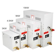3-15KW Commercial Sauna Machine Steam Generator Shower System Bath  controller