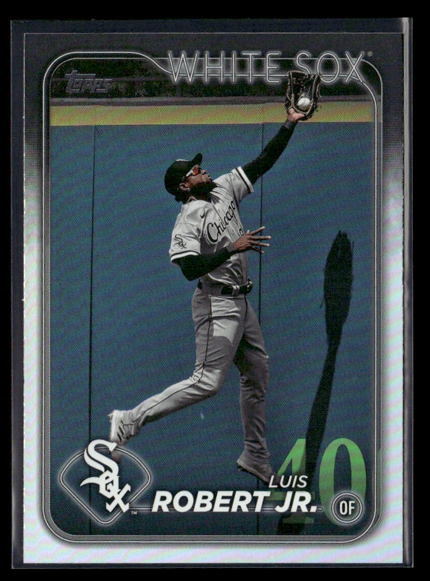 2024 Topps #249 Luis Robert Jr. Rainbow Foil