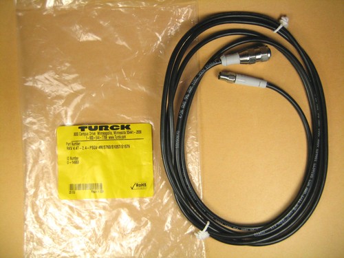 Connettore cavo Turck RKV 4.4T-2.4-PSGV 4M/S760/S1057/S1579 - Foto 1 di 4