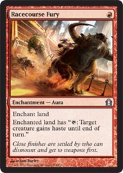 Racecourse Fury Foil Uncommon Return to Ravnica #104