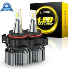 AUXITO Pair PSX24W 2504 12276 LED Fog Light Bulbs High Power 6500K White 4000LM
