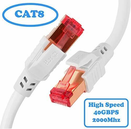 Cavo di rete LAN Gigabit LAN IBRA CAT8 (RJ45) SSTP 40Gbps 2000Mhz | Cavo (H3P)